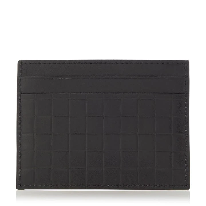 Dune 'Options' Woven Card Holder - black