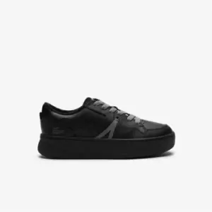 Womens Lacoste L005 Leather Trainers Size 7 UK Black