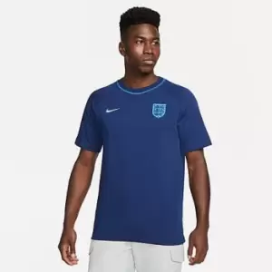 Mens Nike England Soccer Travel Top