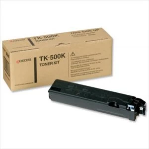 Kyocera TK500K Black Laser Toner Ink Cartridge