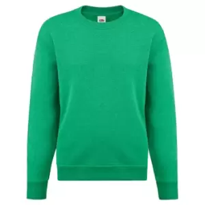 Fruit of the Loom Kids/Childrens Classic Drop Shoulder Sweatshirt (3-4 Years) (Heather Green)