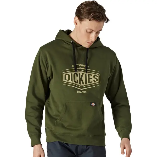 Dickies Mens Rockfield Workwear Cotton Hoodie Sweater 3XL - Chest 50-52'