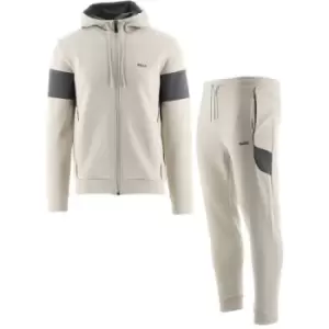 BOSS Light Beige Logo Tracksuit Set