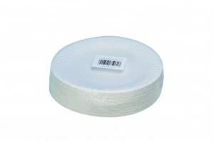 Value Paper Plates 7" White (Pack 100)