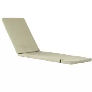 Sussex Sun Lounger Cushion - Stone - Harbour Housewares