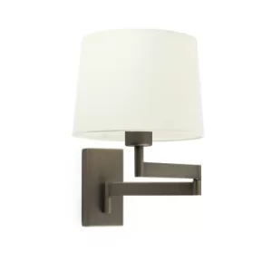 Artis Wall Light with Shade Bronze, E27