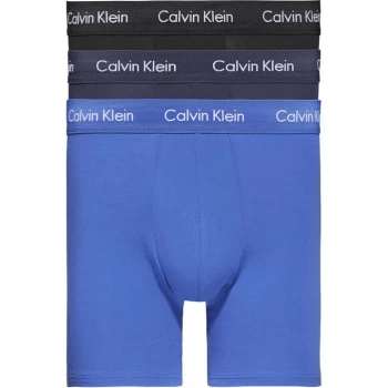 Calvin Klein Pack Boxer Briefs - Black/Blue/Blue