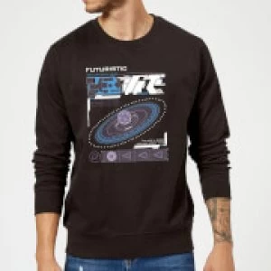 Crystal Maze Futuristic Zone Sweatshirt - Black - XL