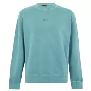 Boss Wedfade Crew Sweatshirt - Green