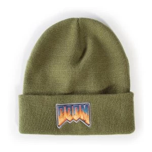 Doom - Original Logo Unisex Beanie - Green