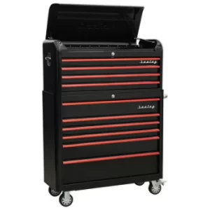 Sealey AP41COMBOBR Retro Style Extra Wide Topchest & Rollcab Combi...