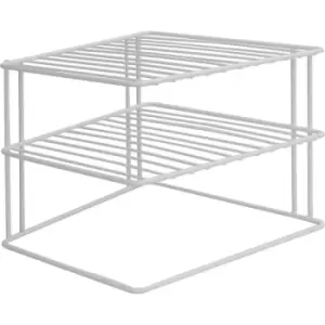 2 Tier Cupboard Corner Shelf M&W - Multi