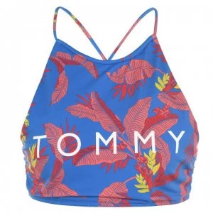 Tommy Bodywear Printed Bikini Top - 414 TROPCL PRT