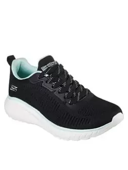 Skechers Bobs Squad Chaos Trainers, Black, Size 5, Women