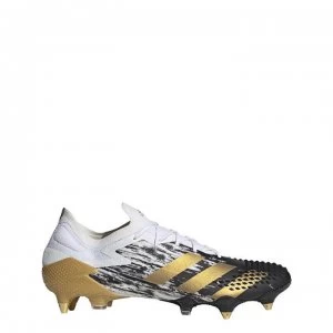 adidas Predator Mutator 20.1 L Football Boots Soft Ground - White/MetGold