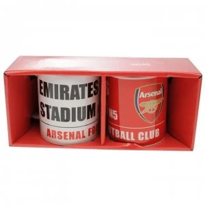 Team Twin Mug Set - Arsenal