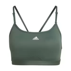 adidas Low Support Adjustable Bra - Green