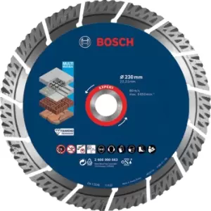 Bosch Expert Multi Material Diamond Cutting Disc 230mm 2.4mm 22mm