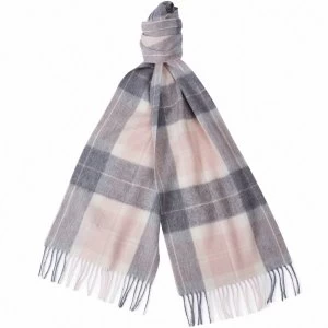 Barbour Tartan Scarf Pink