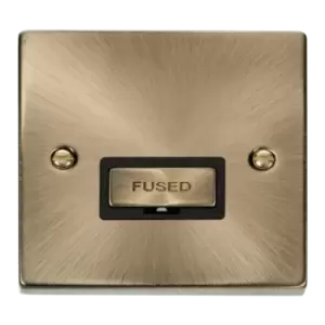 Click Scolmore Deco Ingot 13A Fused Spur Unit - VPAB750BK