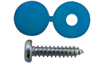 Number Plate Caps & Screws Blue - Pack Of 2 PWN718 WOT-NOTS