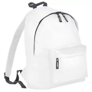 Bagbase Fashion Backpack / Rucksack (18 Litres) (Pack of 2) (One Size) (White/Graphite)