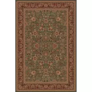 Mastercraft Kashqai Rug - 4362/400 - 160 x 240cm, Wool, Star - Green