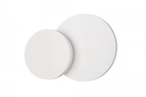 Wall Light Circles 5W LED 3000K Matt White, 285lm,