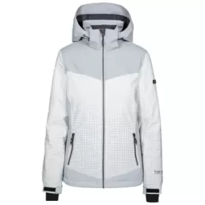 Trespass Womens/Ladies Zenya Waterproof Ski Jacket (XXS) (Pale Grey)