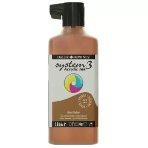 Daler-Rowney System3 Ink 180ml Burnt Umber