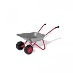 Kids Metal Wheelbarrow with Double Front Wheel