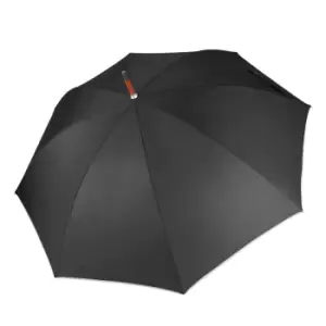 Kimood Unisex Auto Open Walking Umbrella (One Size) (Dark Grey)