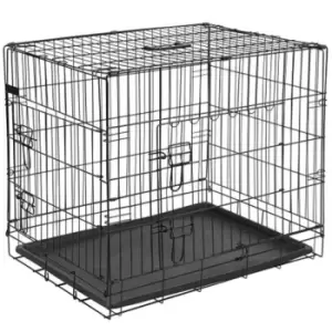 @pet Dog Crate Metal 107X70X77.5cm Black 15004