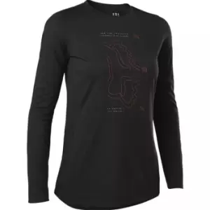 Fox Ranger Women Drirelease Long Sleeve Jersey - Black