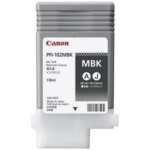 Canon PFI102 Matte Black Ink Cartridge