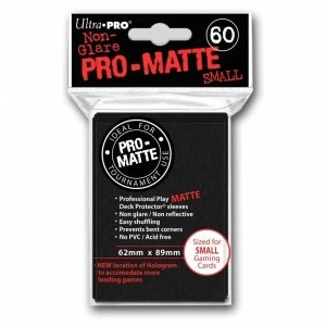 Ultra Pro Matte Small Black 60 Case of 10