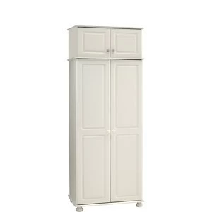 Malmo White Double Wardrobe (H)1853mm (W)883mm (D)570mm