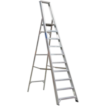 Sealey Industrial Aluminium Step Ladder 10