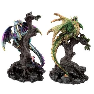 Forest Protector Dark Legends Dragon Figurine (1 Random Supplied)