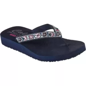 Skechers Womens Meditation Garden Bliss Toe Post Flip Flops UK Size 5 (EU 38)