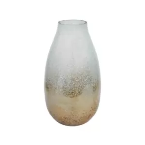 Ivyline Verre Stem Gold Frosted Vase H29cm 20cm