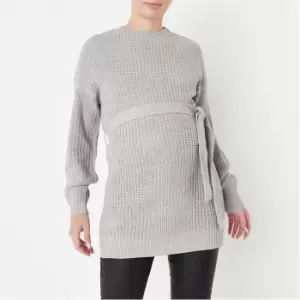 Missguided Maternity Belted Jumper - Grey