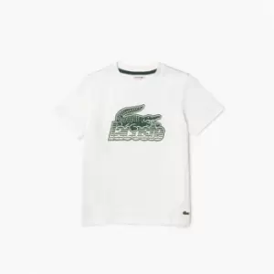 Lacoste Contrast T-Shirt Infants - White