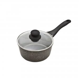 Granite Finish Cast Aluminium 20cm Saucepan With Lid