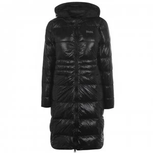 Lonsdale Shiny Parka Jacket Ladies - Black