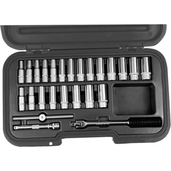 MM/AF 25-Pce 3/8' Sq Dr Deep Socket Set - Kennedy-pro