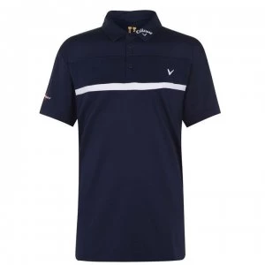 Callaway Tour Polo Shirt Mens - Peacoat