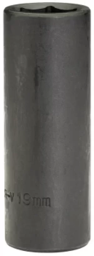 Draper Expert 19mm 1/2" Square Drive Deep Impact Socket (Sold Loose) 410D-MMB 59880