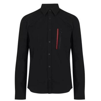 Hugo Egan Longsleeve Shirt - Black