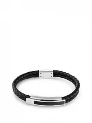 Tommy Hilfiger Bracelet, Black, Men